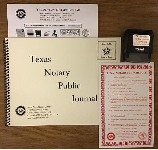 Basic Notary Package: Self-Ink Stamp Special